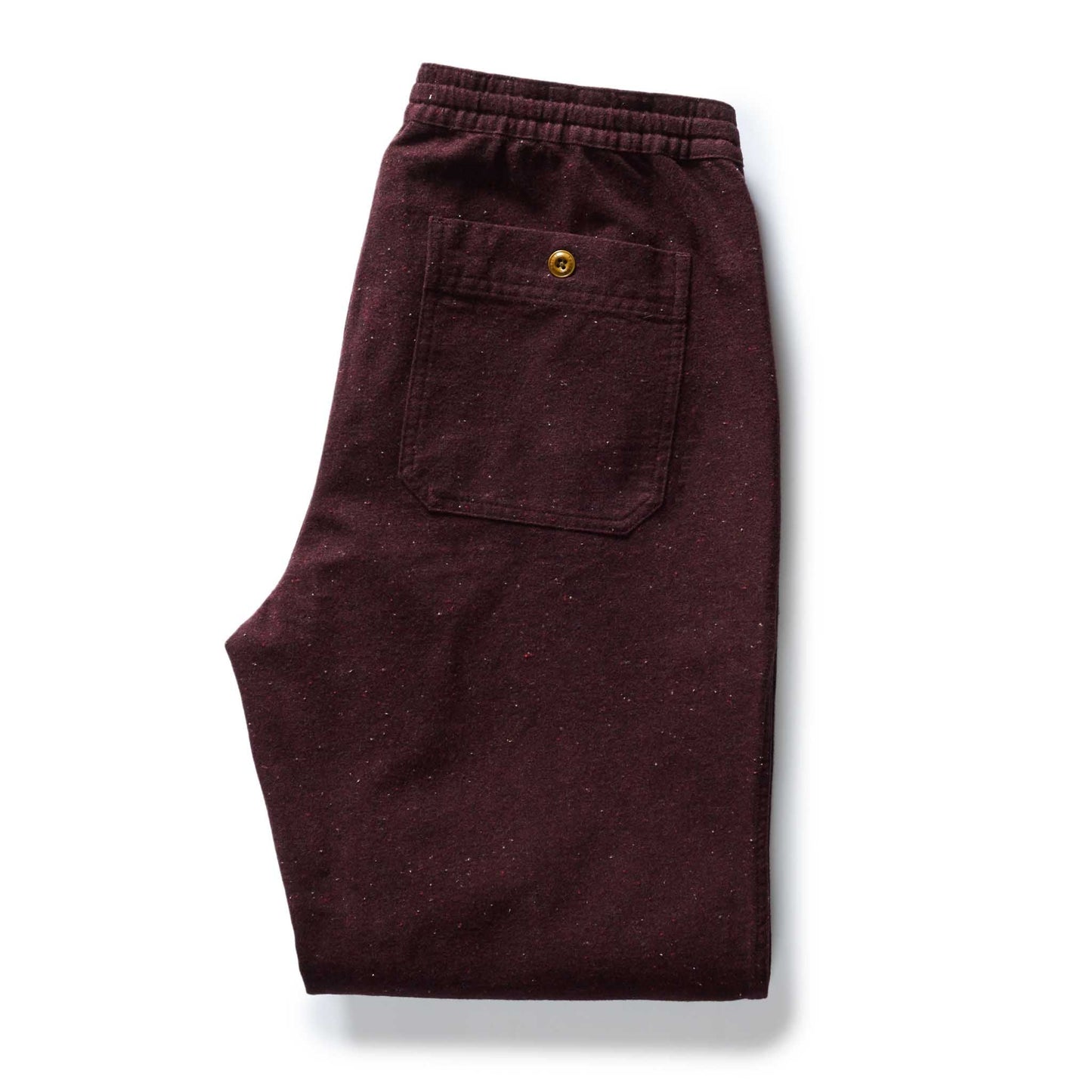 The Breakwater Pant in Nutmeg Donegal