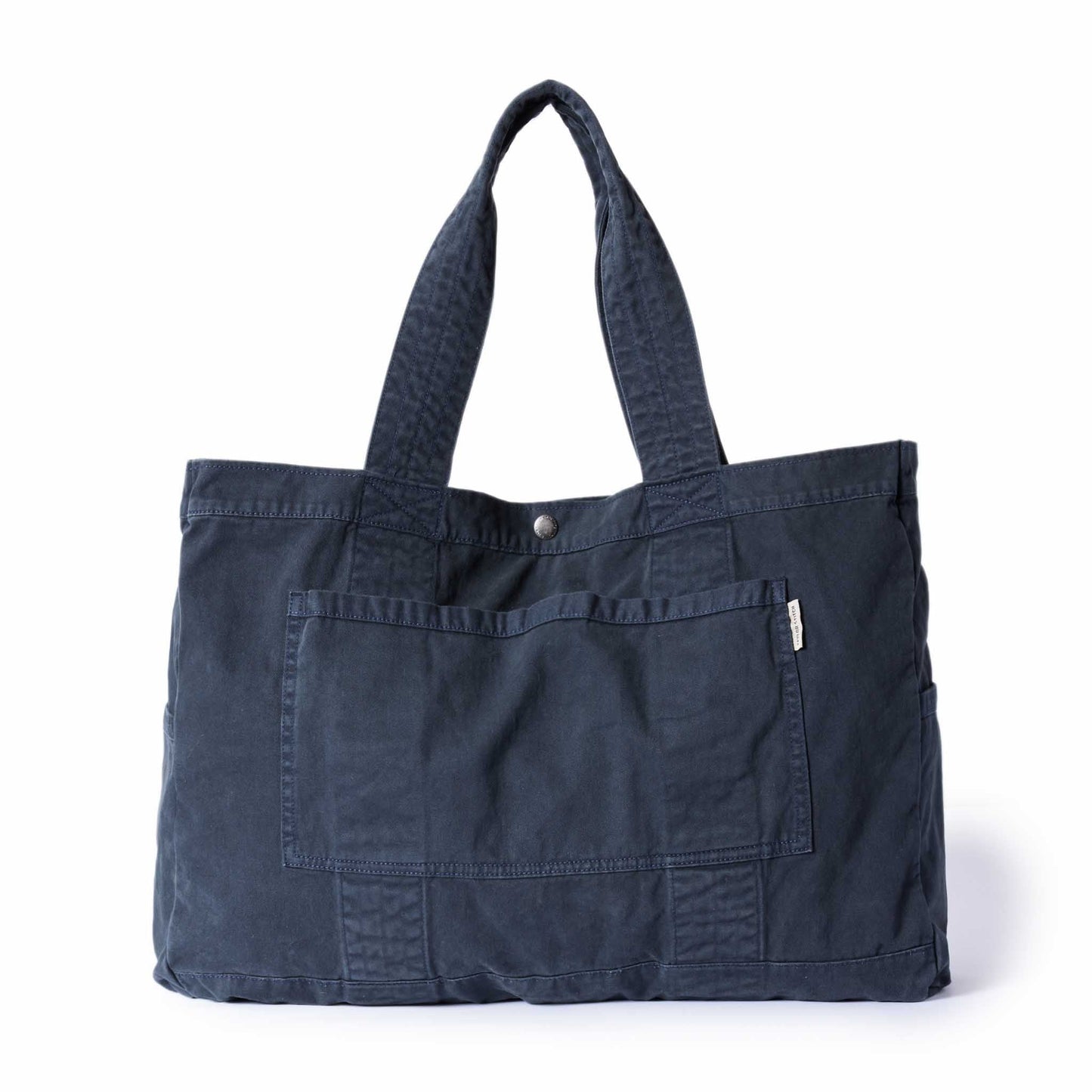 The Foundation Tote in Organic Navy