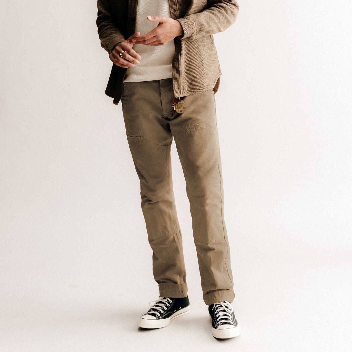 The Good Acre Chore Pant in Tan Canvas