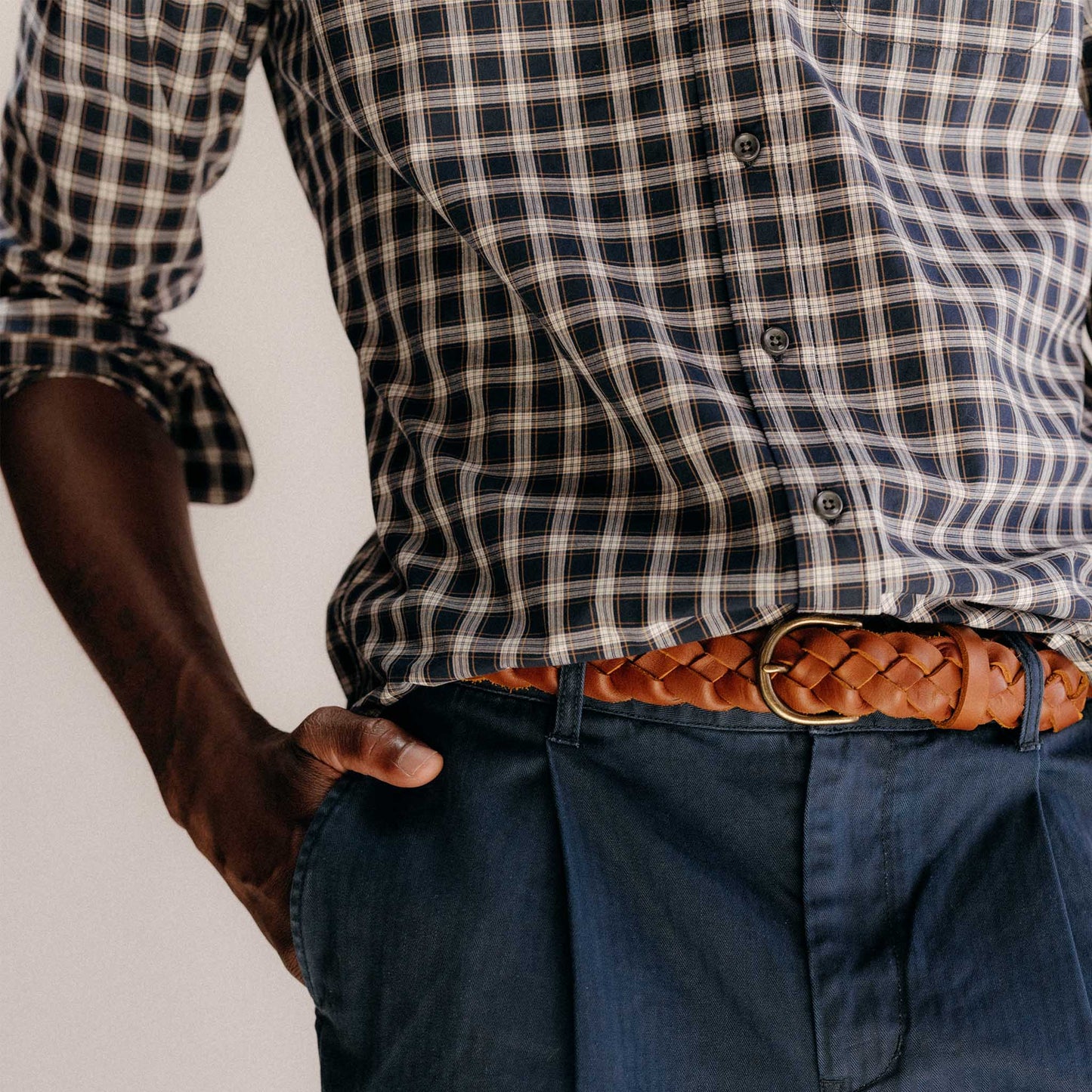 The Jack in Deep Blue Plaid