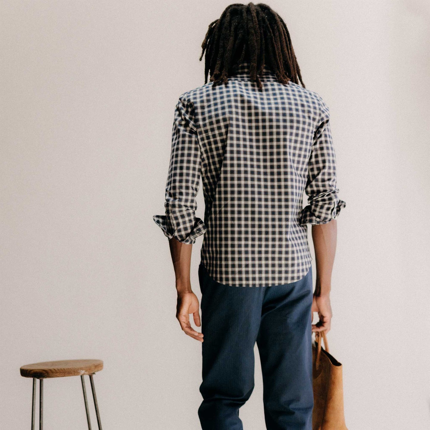 The Jack in Deep Blue Plaid