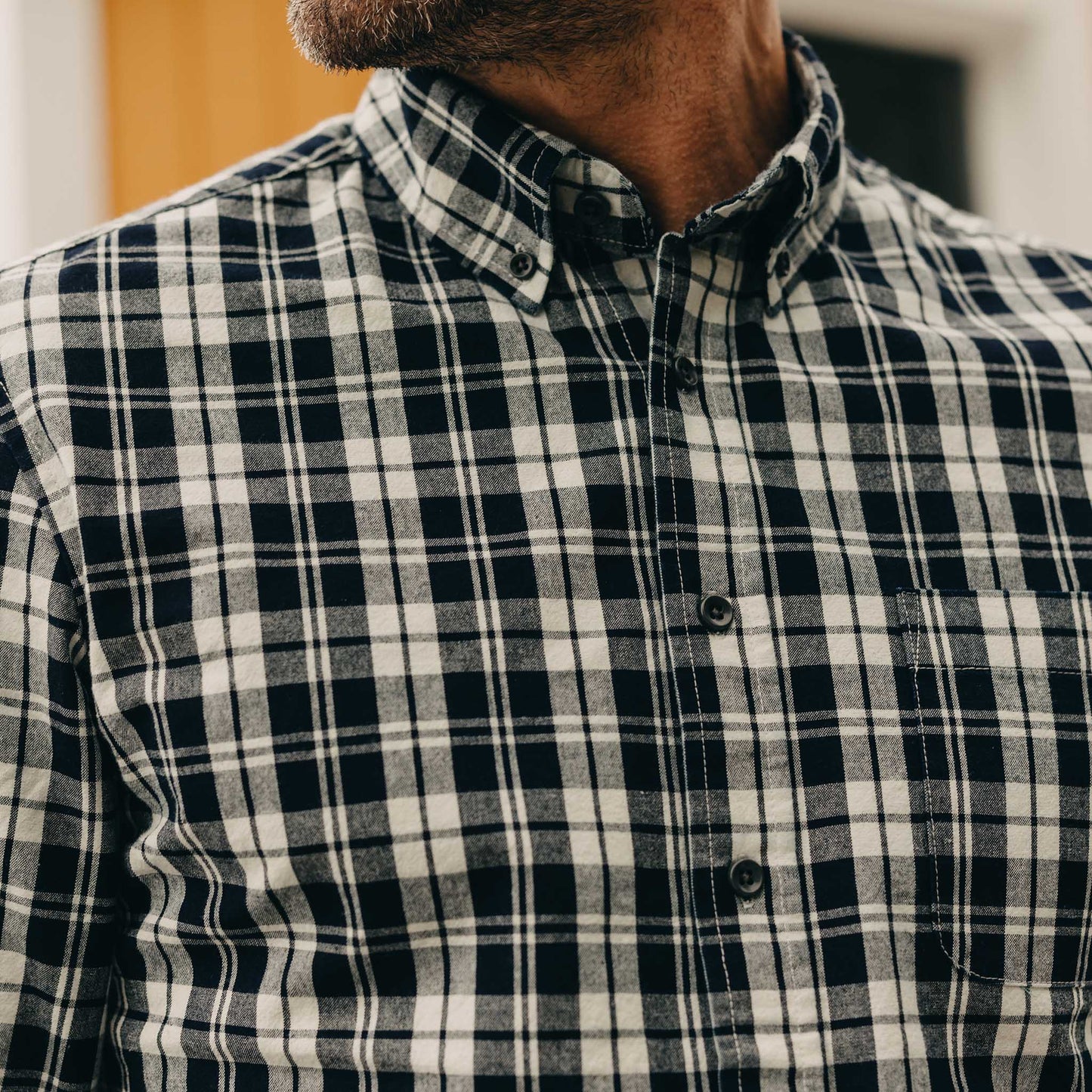The Jack in Rinsed Indigo Plaid