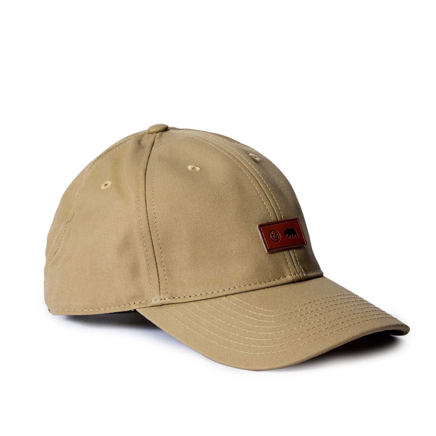 The Pathfinder Cap in Khaki Dry Wax
