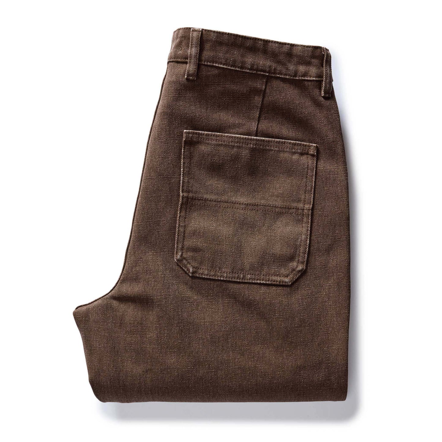 The Camp Pant in Aged Penny Chipped Canvas