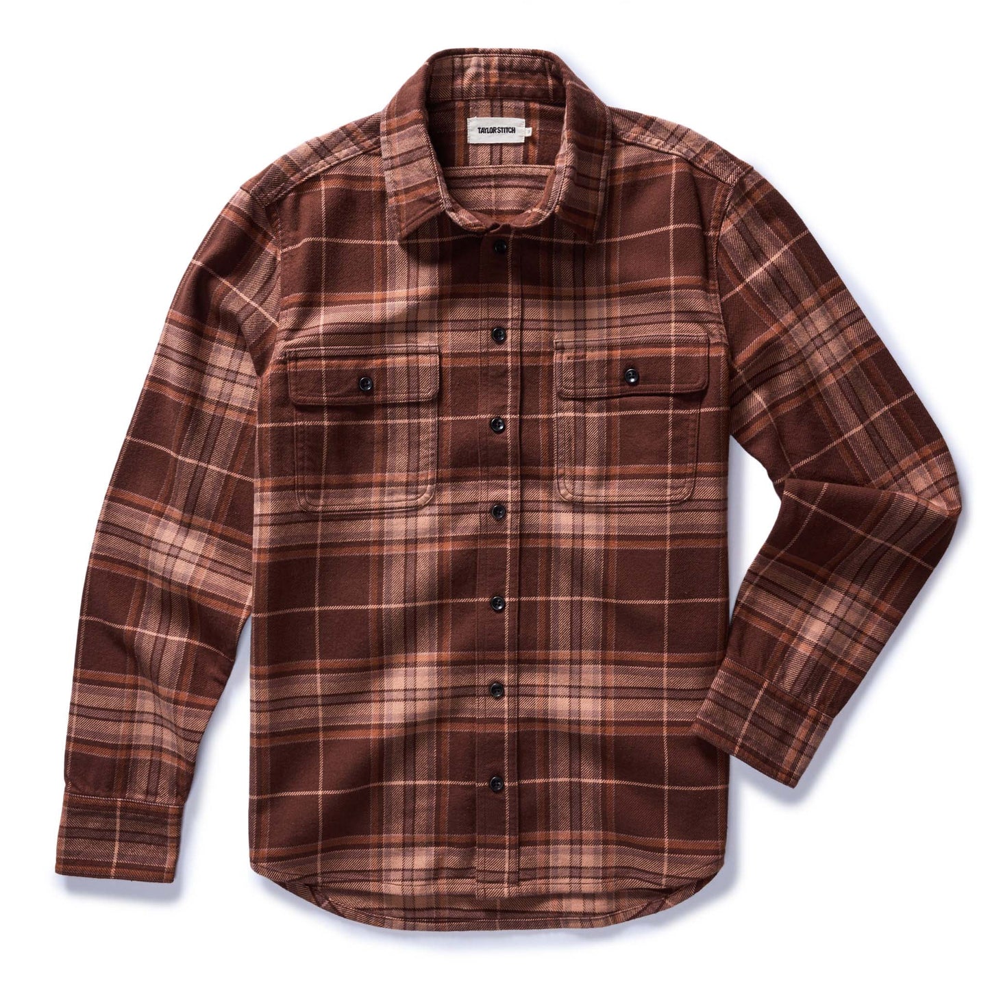 The Ledge Shirt in Chestnut Plaid