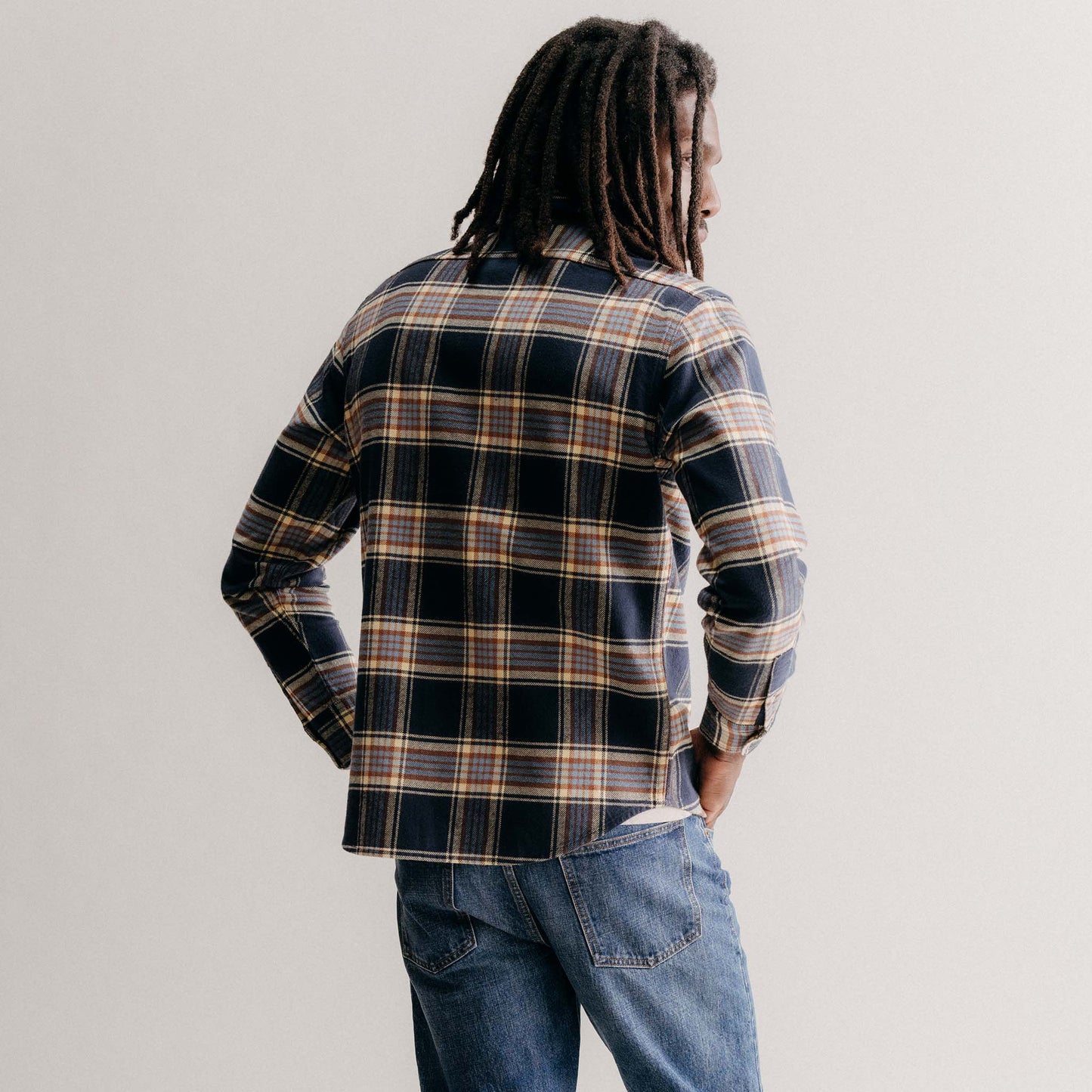The Ledge Shirt in River Plaid