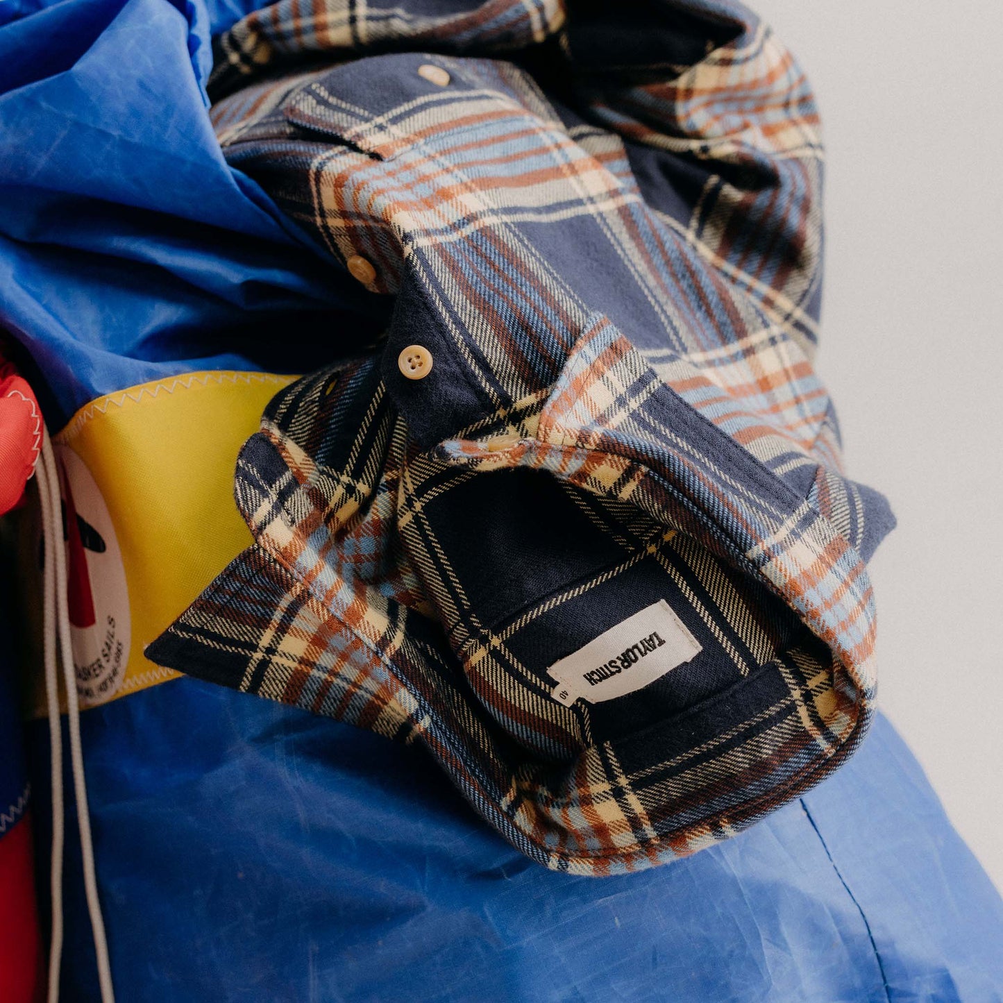 The Ledge Shirt in River Plaid