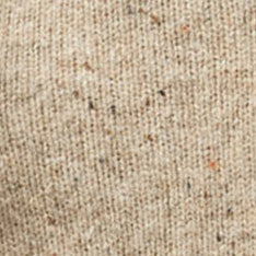 The Lodge Sweater in Sand Donegal