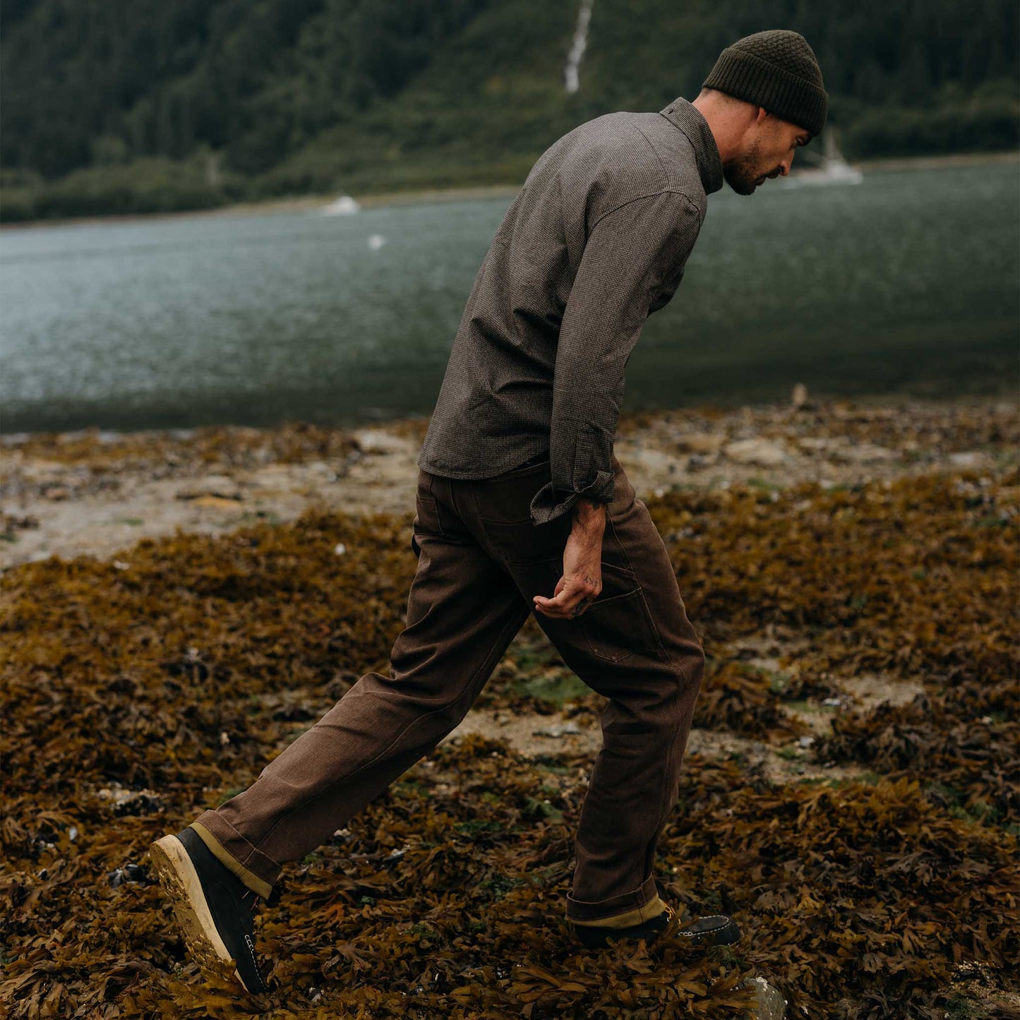 The Jack in Dark Forest Houndstooth