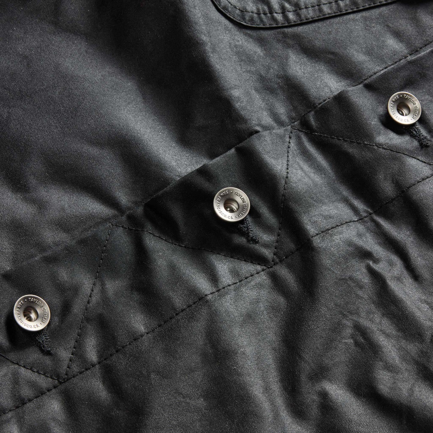 The Long Haul Jacket in Coal Waxed Canvas