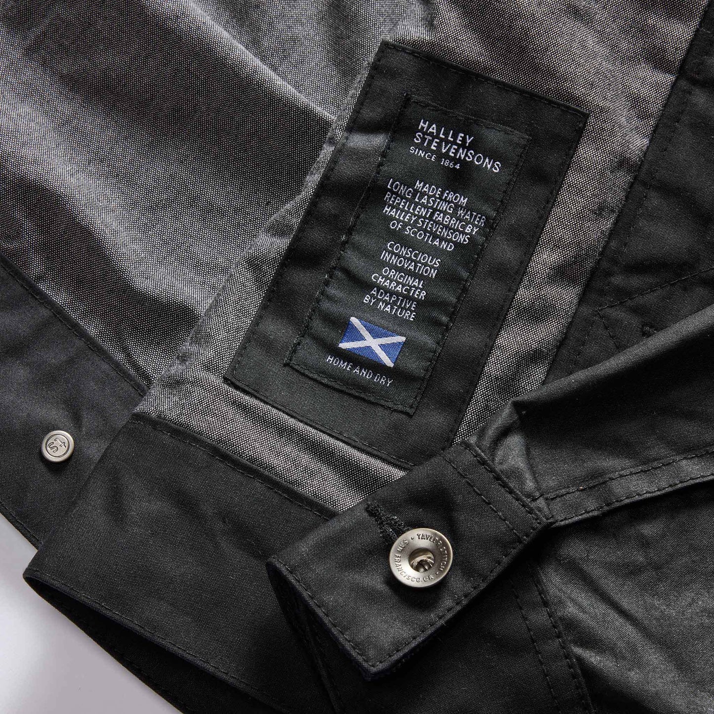 The Long Haul Jacket in Coal Waxed Canvas