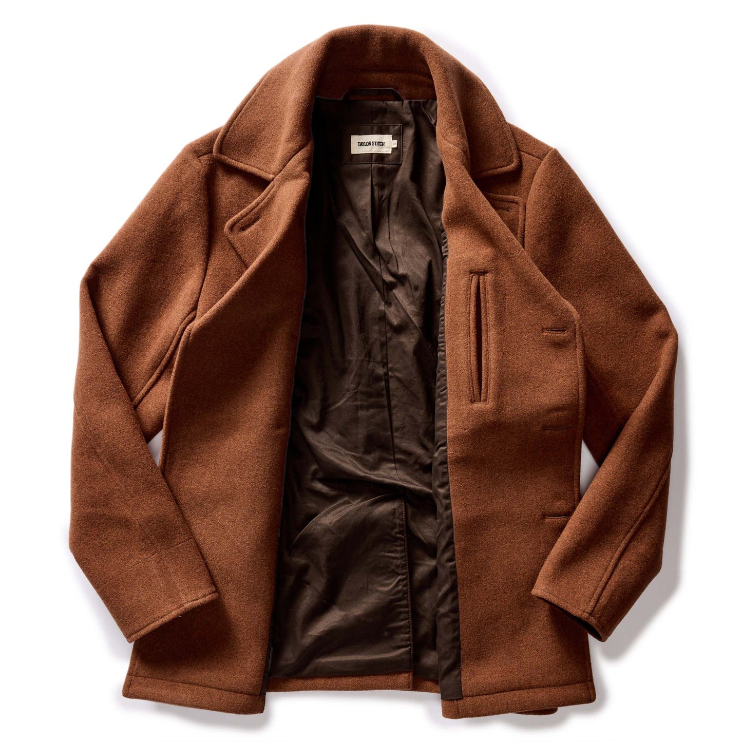 The Mariner Coat in Tarnished Copper Wool