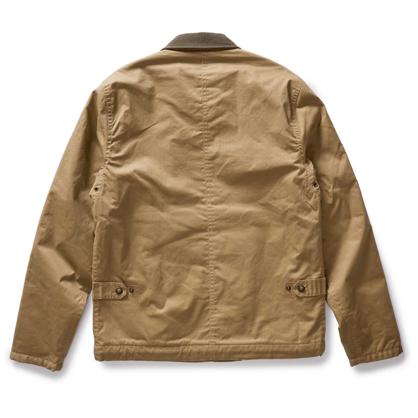 The Deck Jacket in Khaki Dry Wax