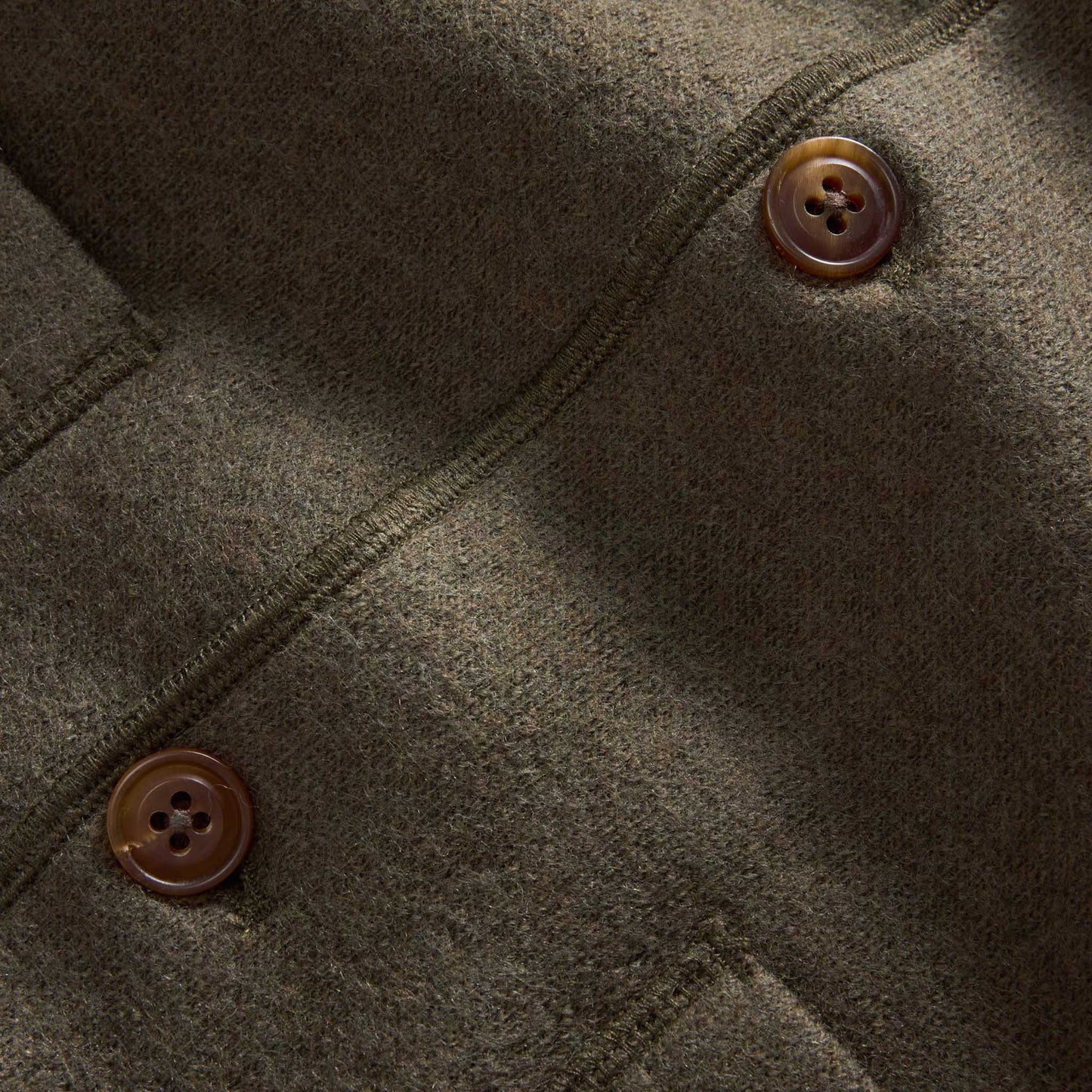 The Evans Blazer in Forest Birdseye Wool