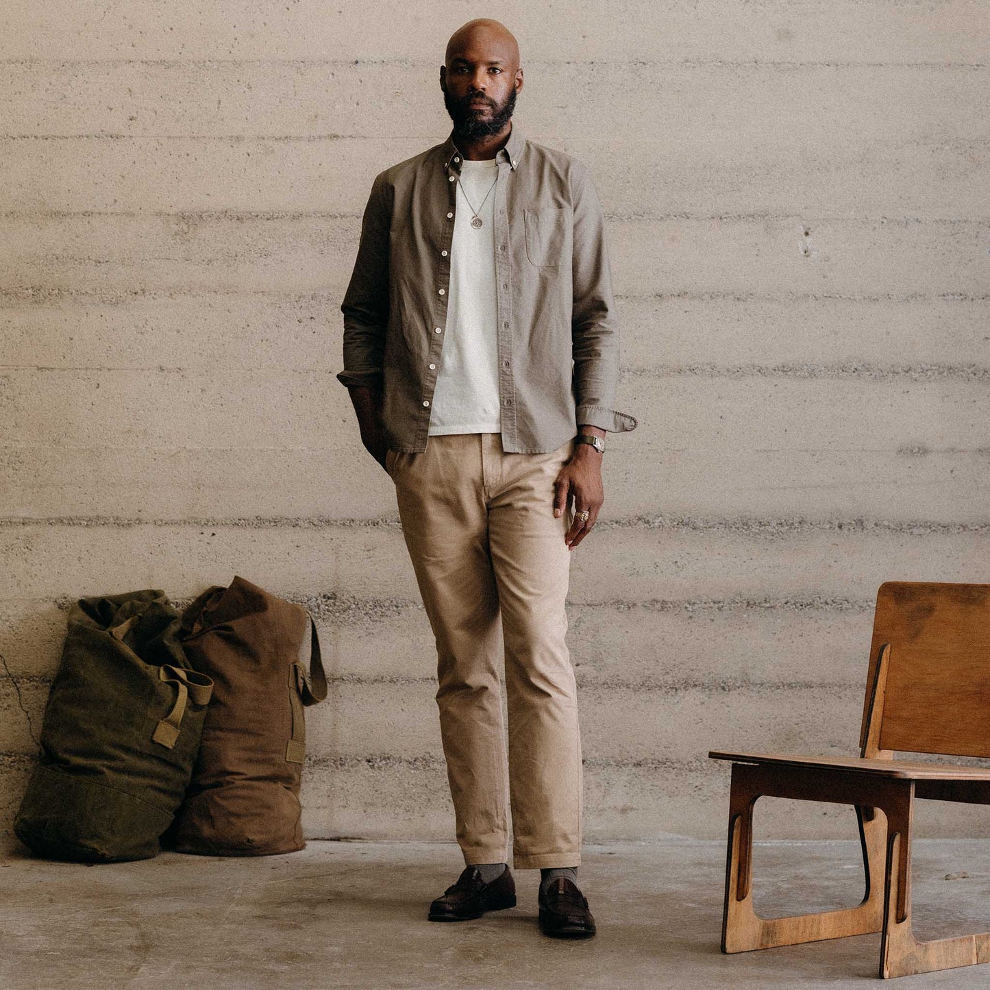 The Jack in Smoked Olive Oxford