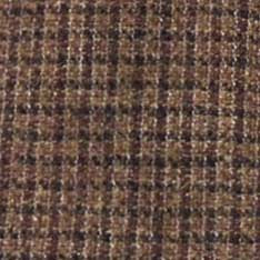 The Saddler Shirt in Burnt Caramel Check Wool