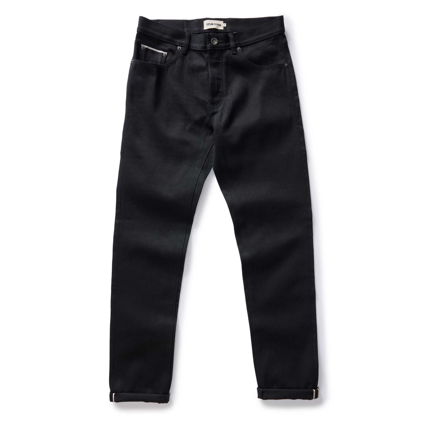 The Slim Jean in Rigid Black Organic Selvedge
