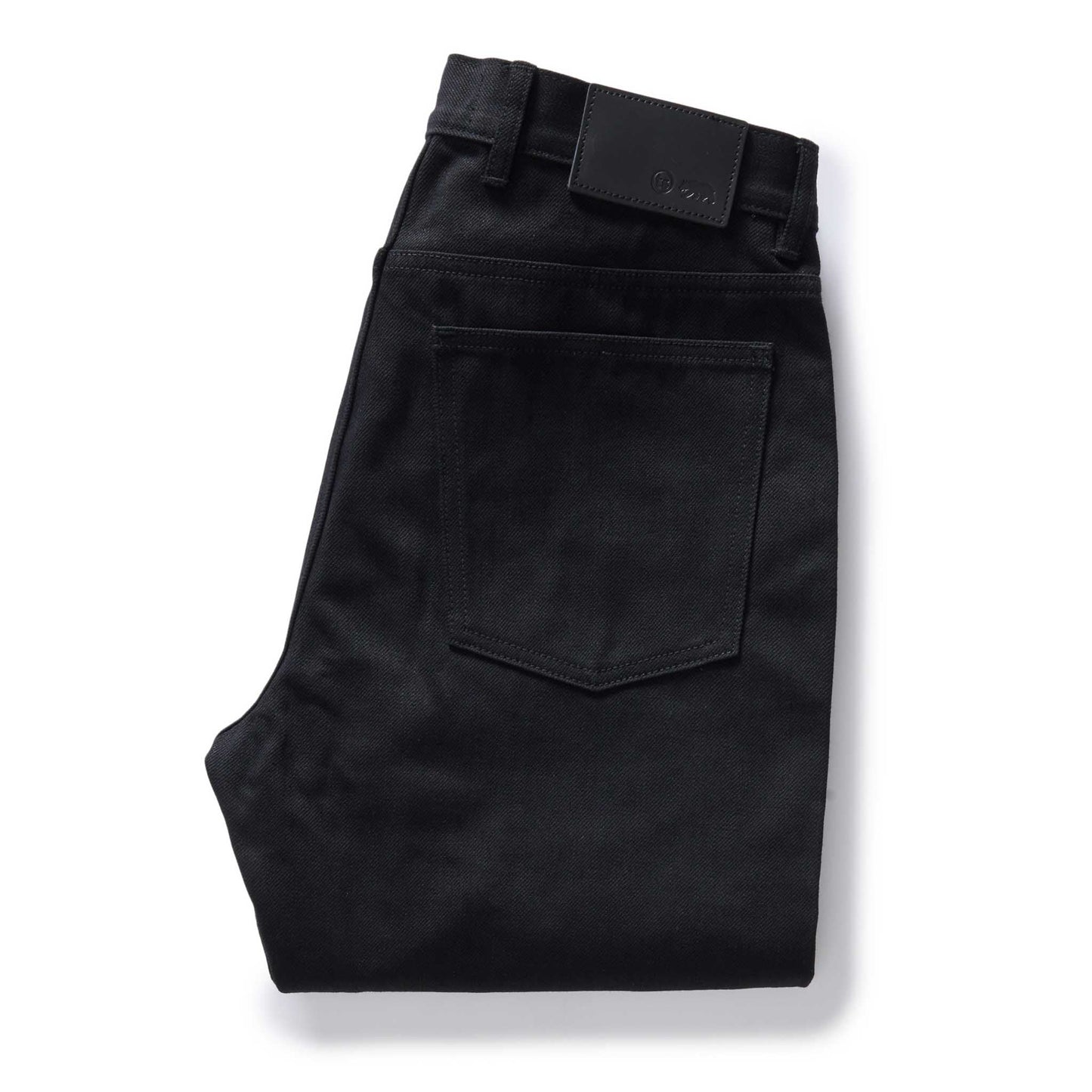 The Slim Jean in Rigid Black Organic Selvedge