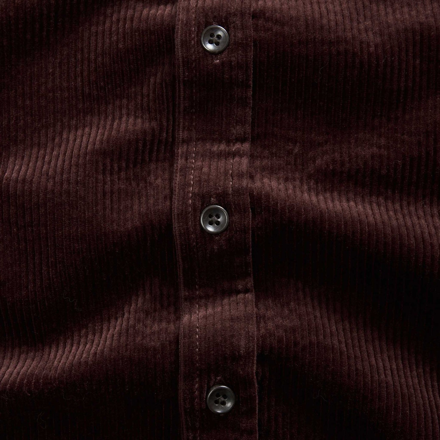 The Utility Shirt in Burgundy Corduroy