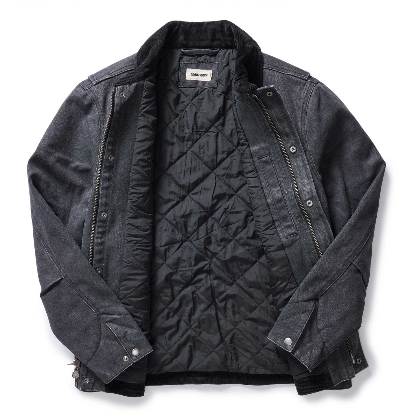 The Workhorse Jacket in Coal Chipped Canvas