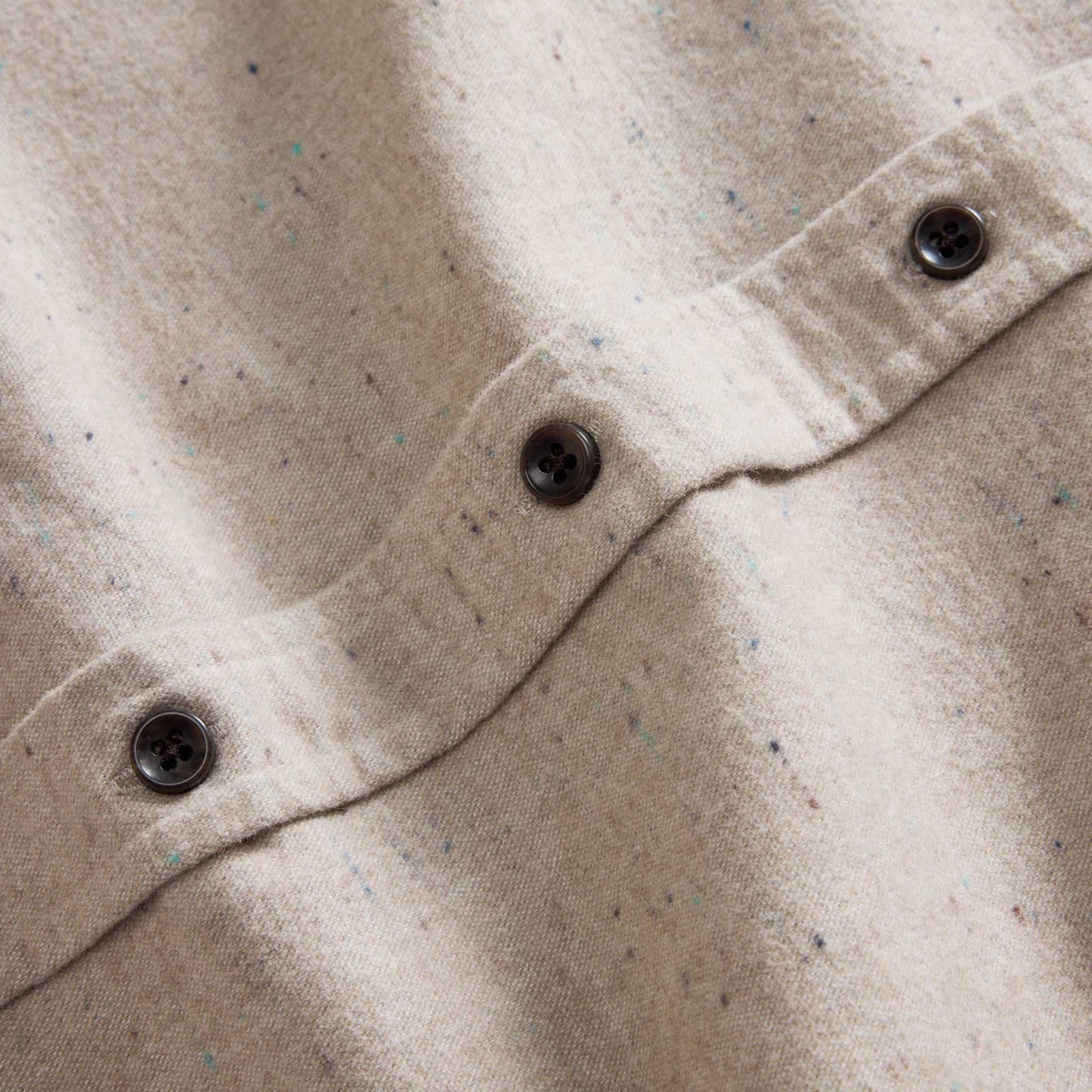 The Yosemite Shirt in Oat Donegal