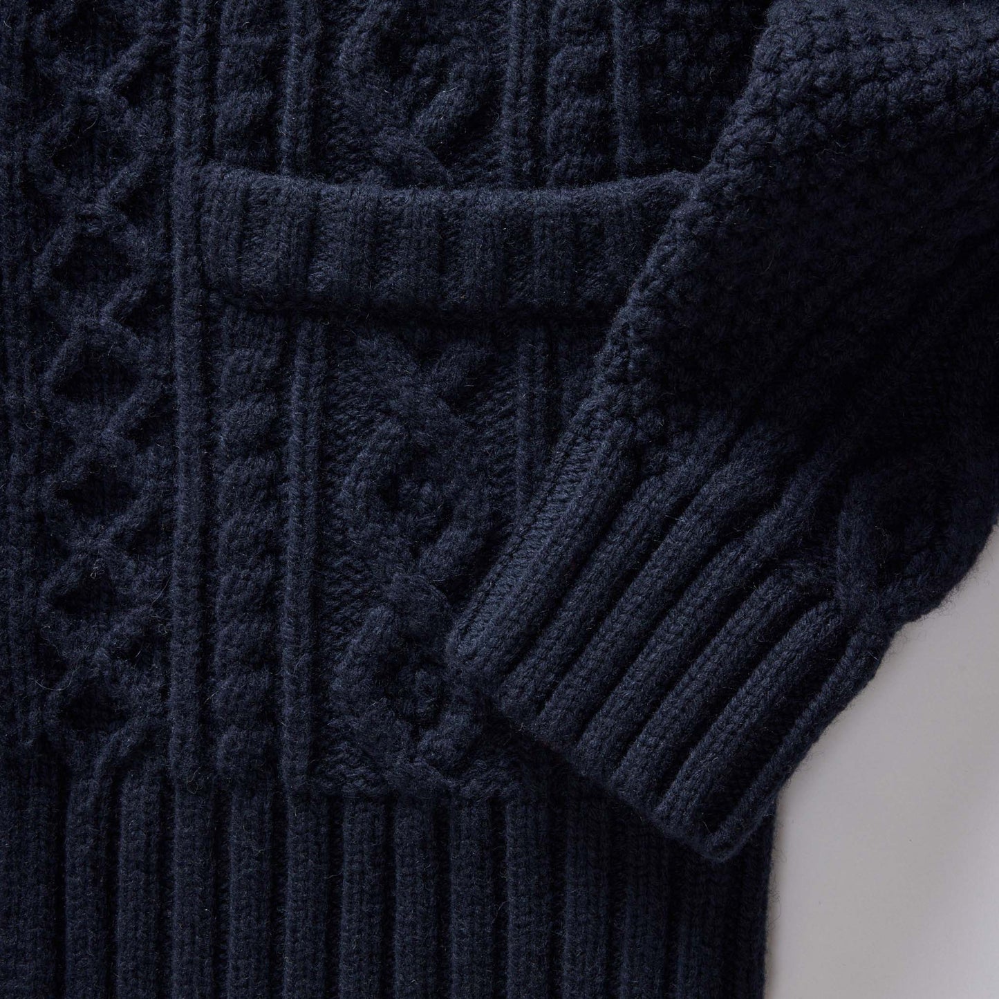 The Cascade Shawl Cardigan in Heather Marine
