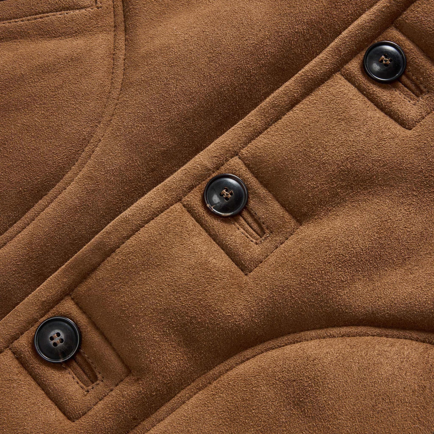 The High Plains Coat in Walnut Shearling