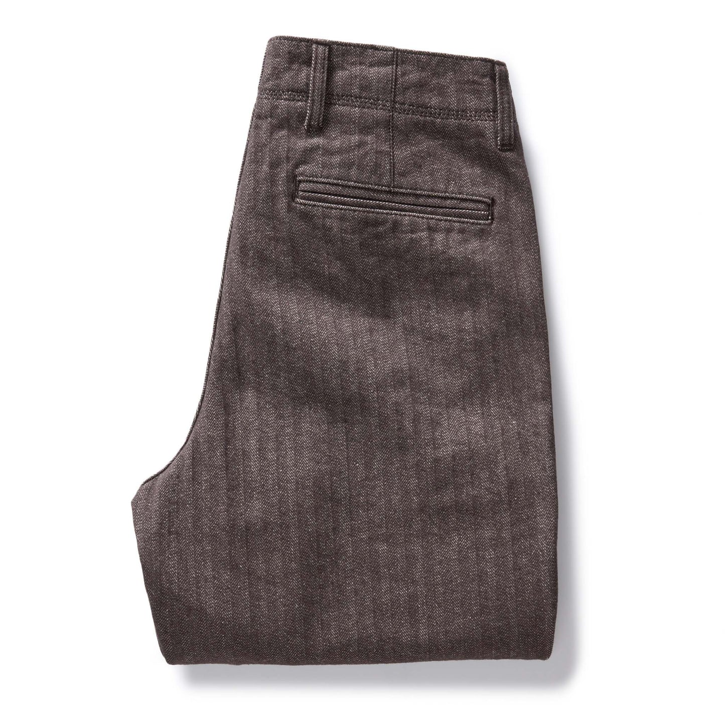 The Morse Pant in Soil Herringbone