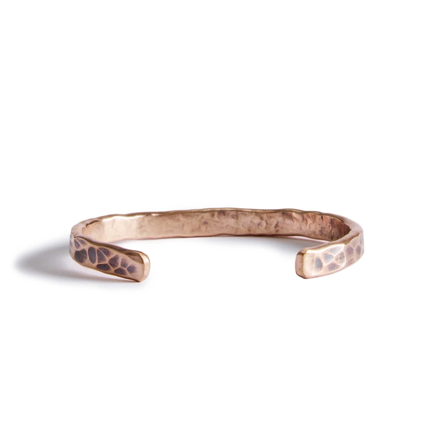 The Hammered Cuff in Copper