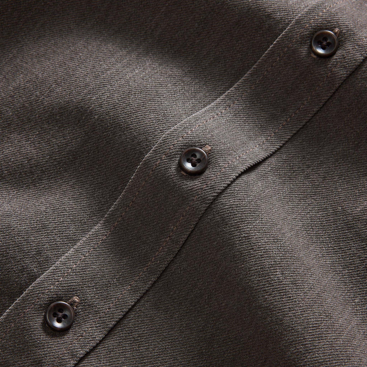 The Utility Shirt in Soil Selvedge Denim