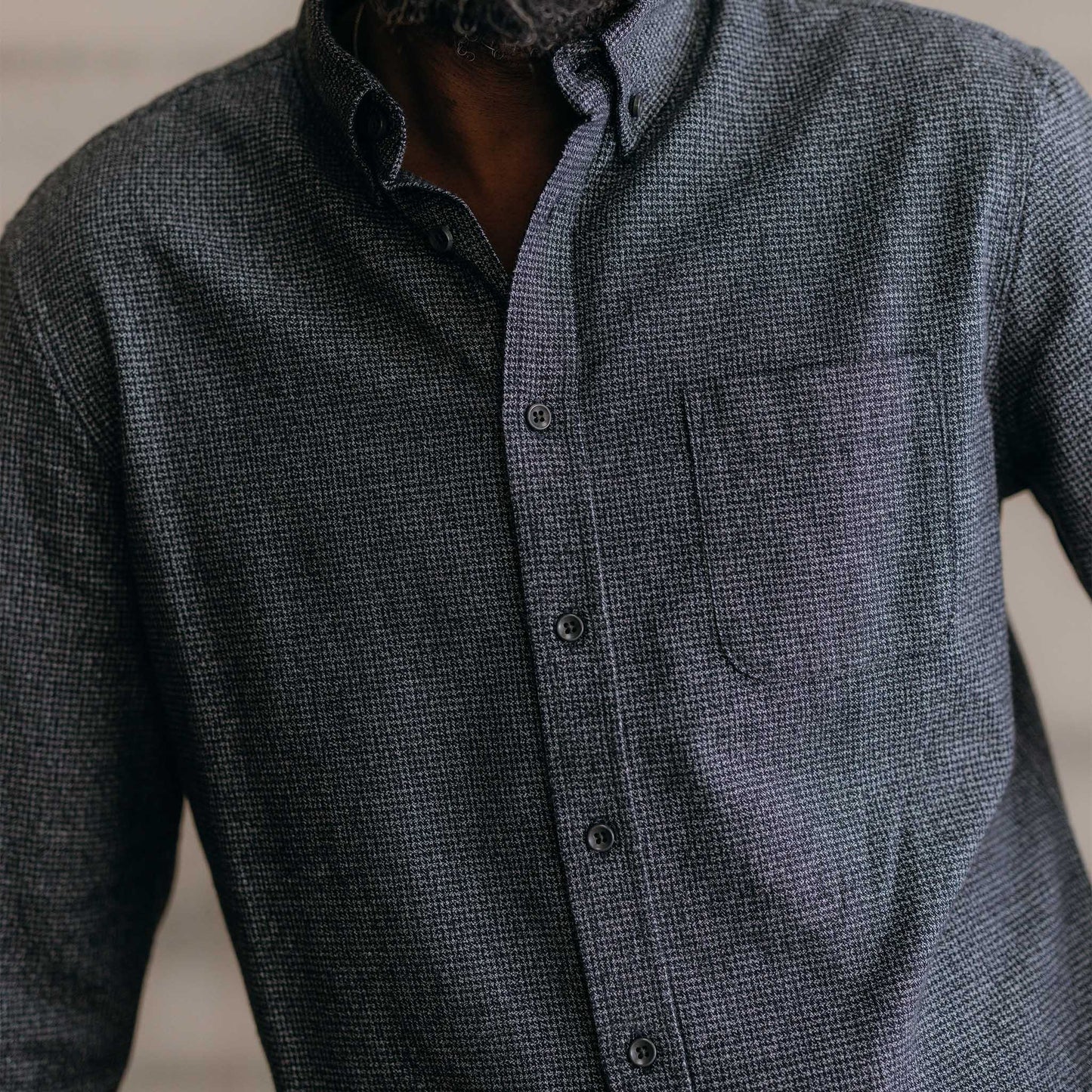 The Jack in Dark Navy Houndstooth