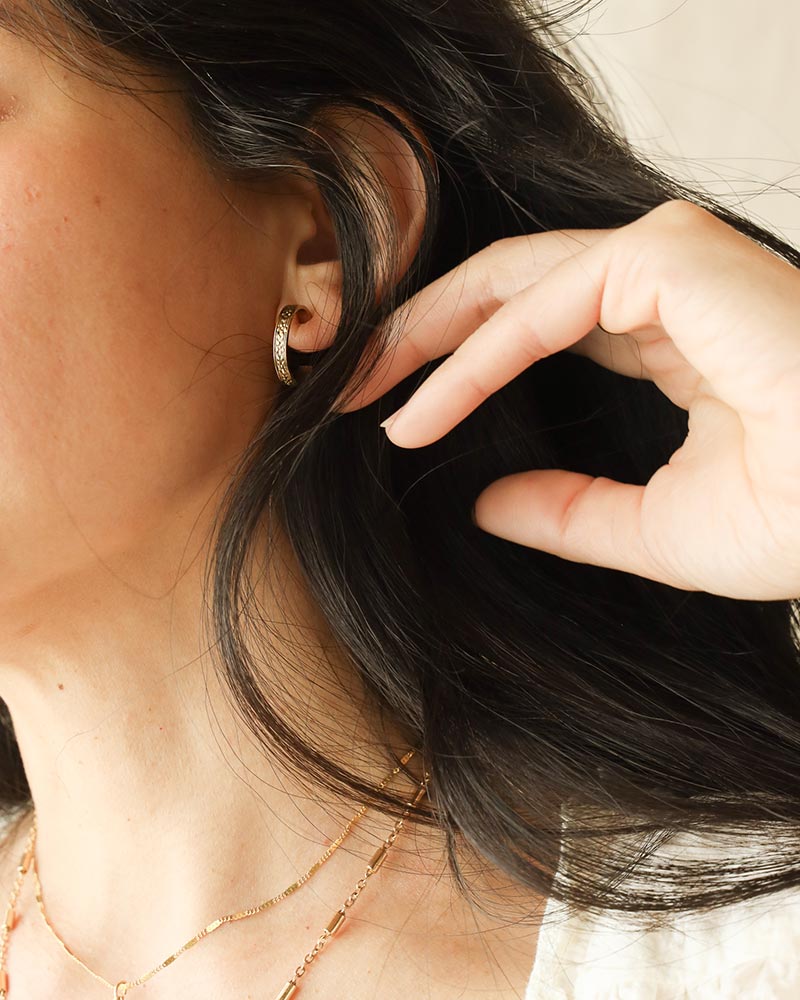 Isadora Etched Earrings