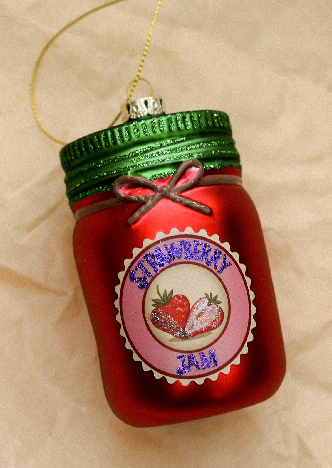 Peanut Butter & Jelly Ornament