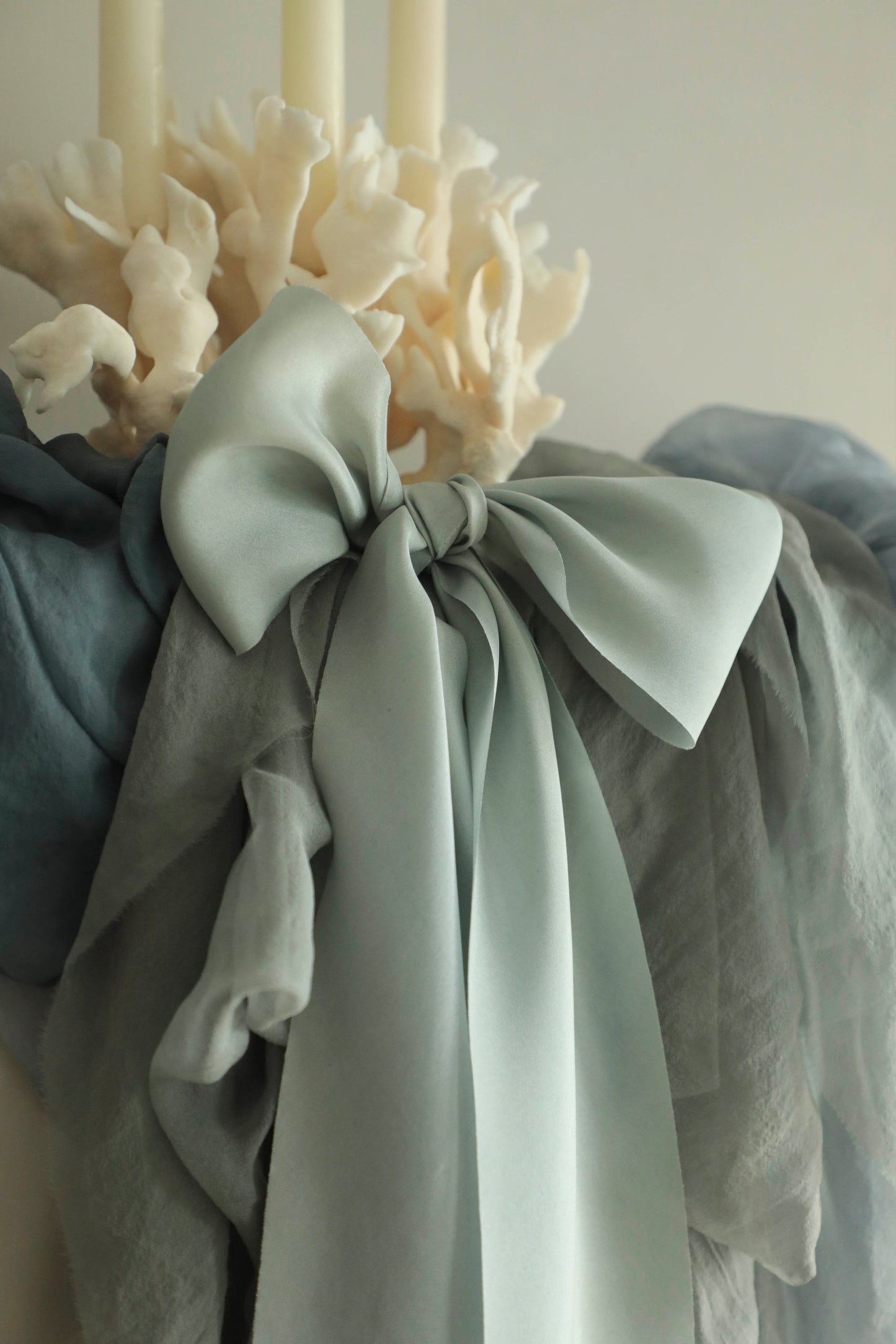 Styling Silks / Plant Dyed Ocean Collection