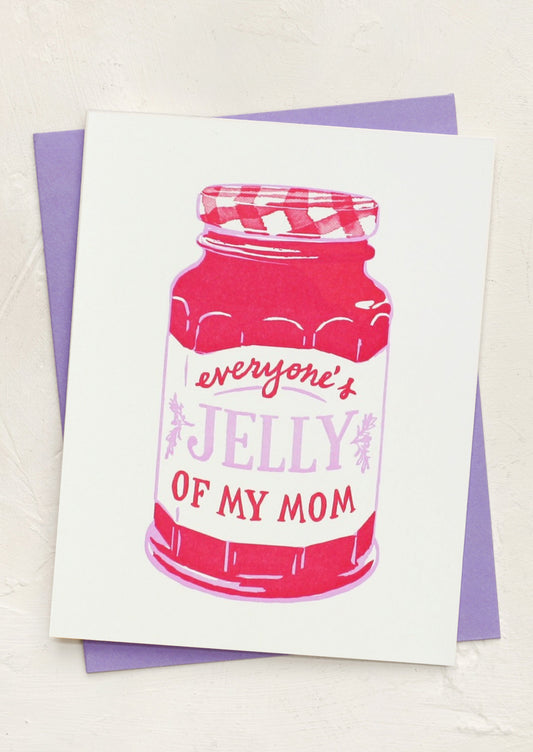 Jelly Mother's Day Card