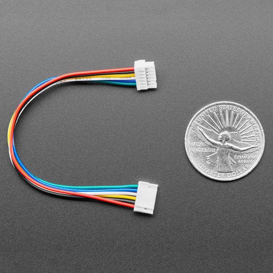 JST GH 1.25mm Pitch 6 Pin Cable - 100mm long
