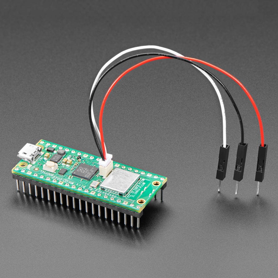JST SH Compatible 1mm Pitch 3 Pin to Premium Male Headers Cable - 100mm long