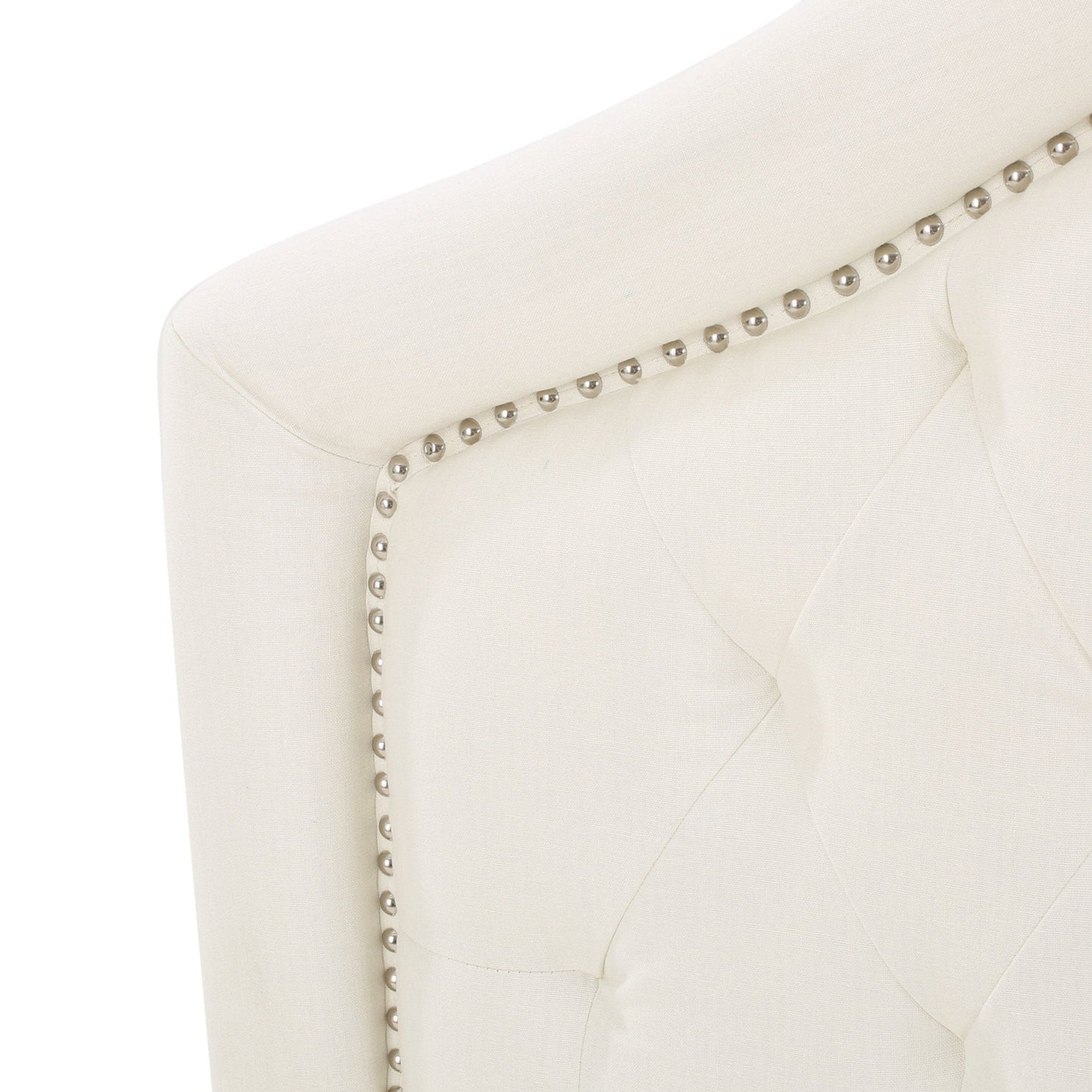 Jubilant Headboard with Diamond Tufted and Nail Head Trim Featuring, Queen and Full Size