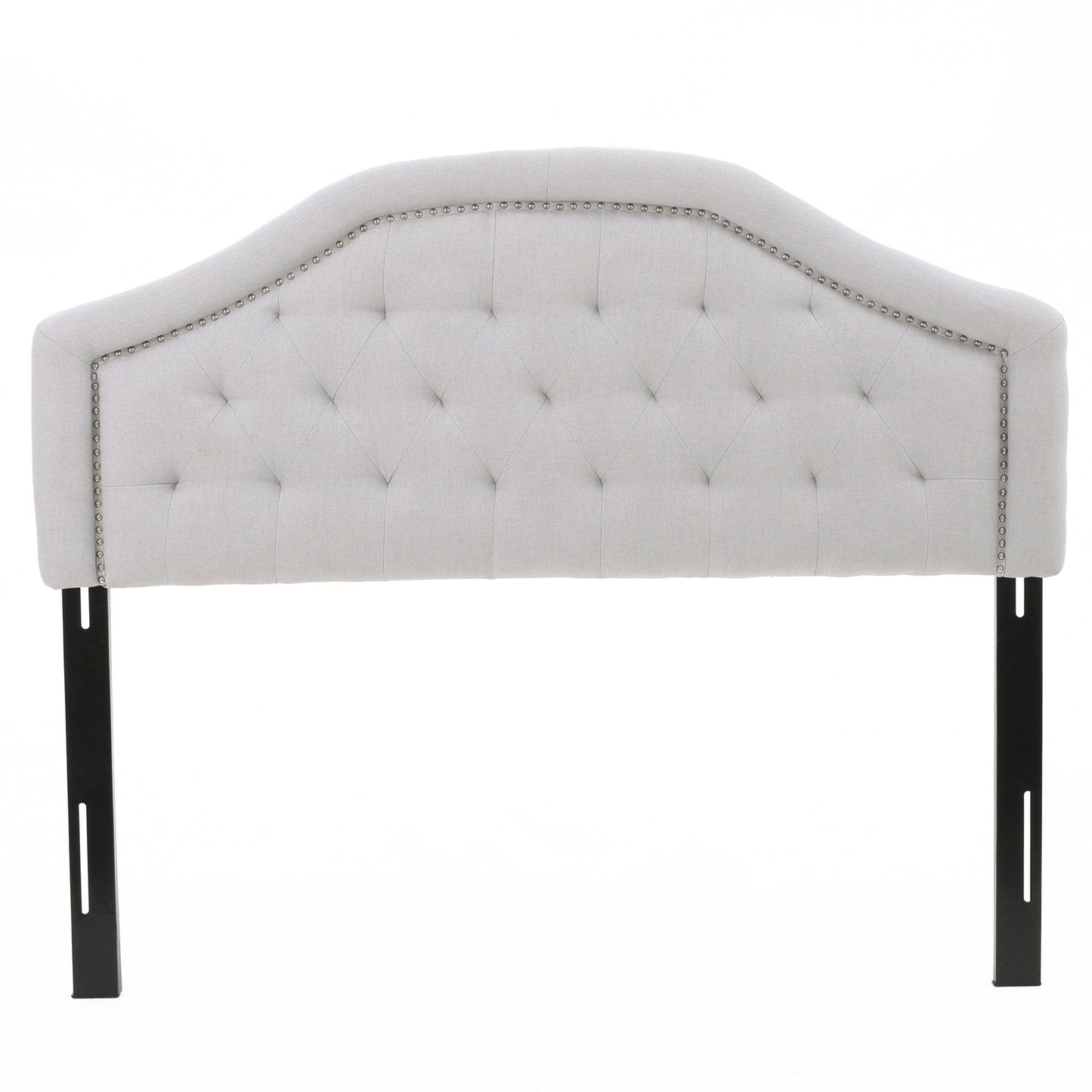 Jubilant Headboard with Diamond Tufted and Nail Head Trim Featuring, Queen and Full Size