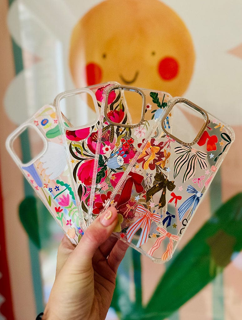 Kate Fox x Skinnydip Pink Floral Shock iPhone Case