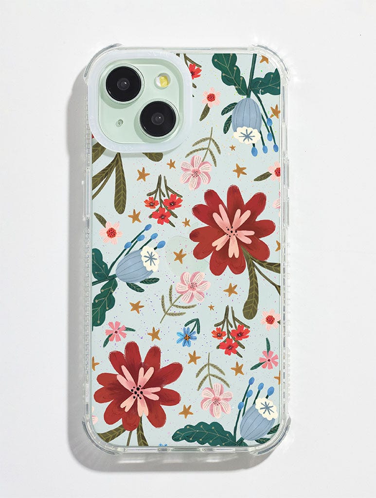 Kate Fox x Skinnydip Multicolour Floral Shock iPhone Case