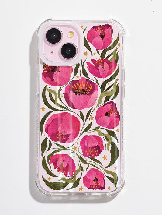 Kate Fox x Skinnydip Pink Floral Shock iPhone Case