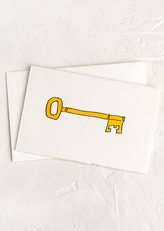 Key Blank Card