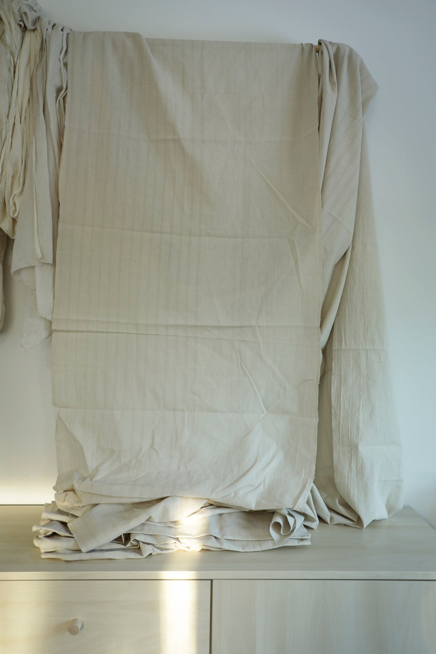 Naturally Dyed Khadi Cotton Fabric