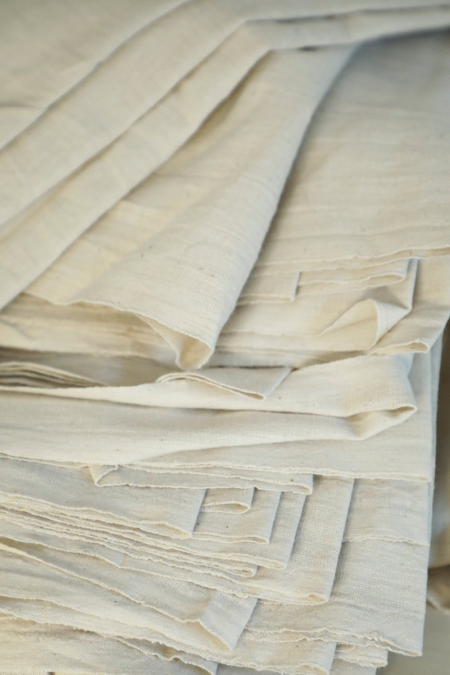 Naturally Dyed Khadi Cotton Fabric