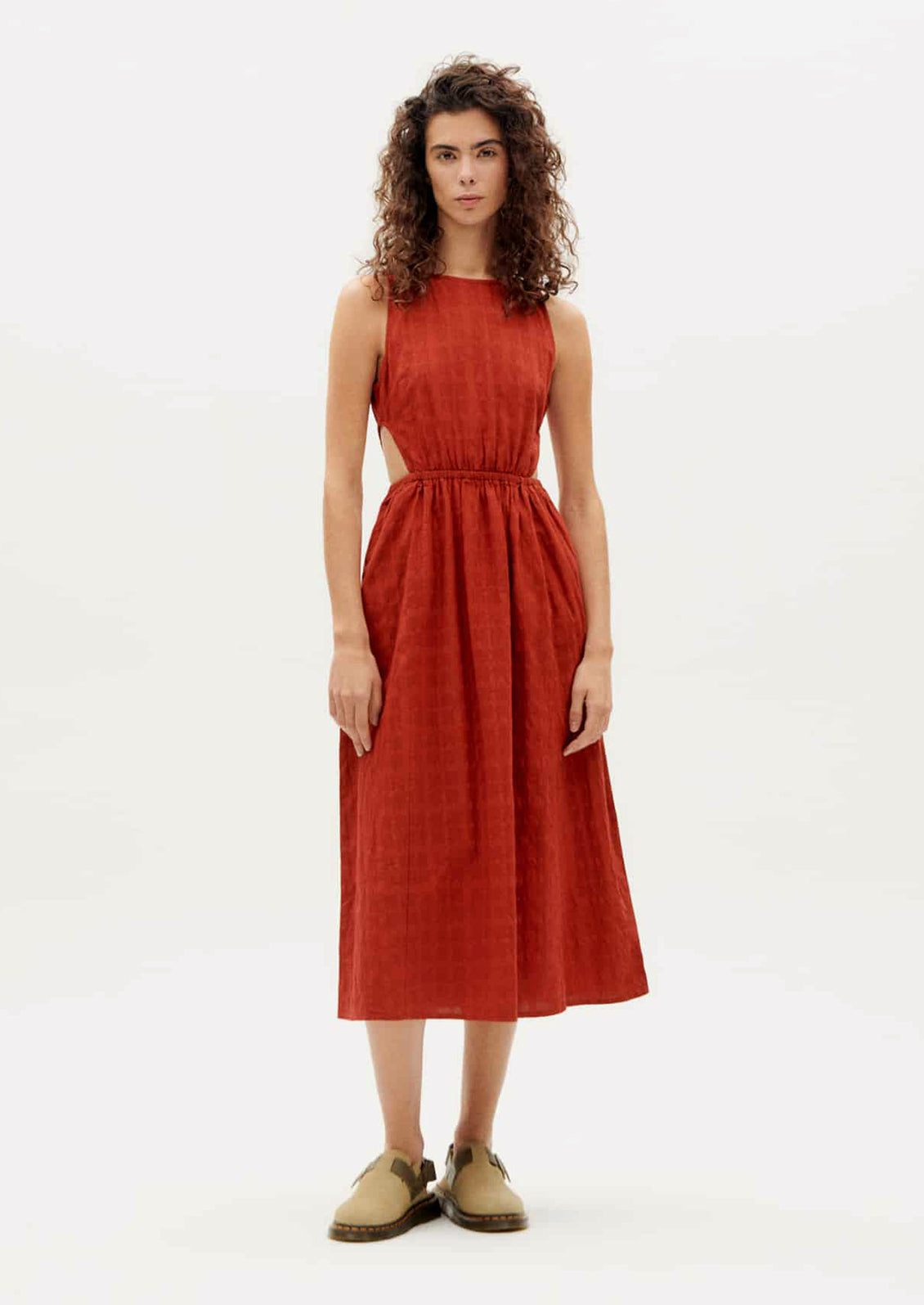 Kin Dress in Red Cuadrito