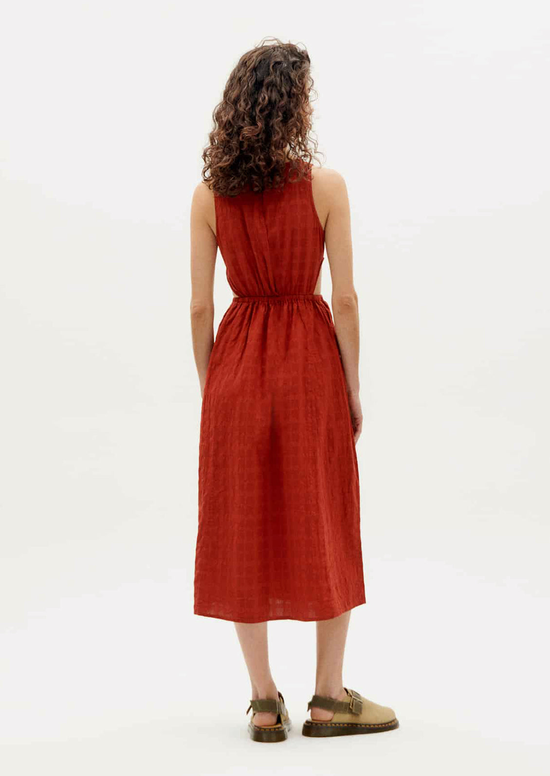 Kin Dress in Red Cuadrito
