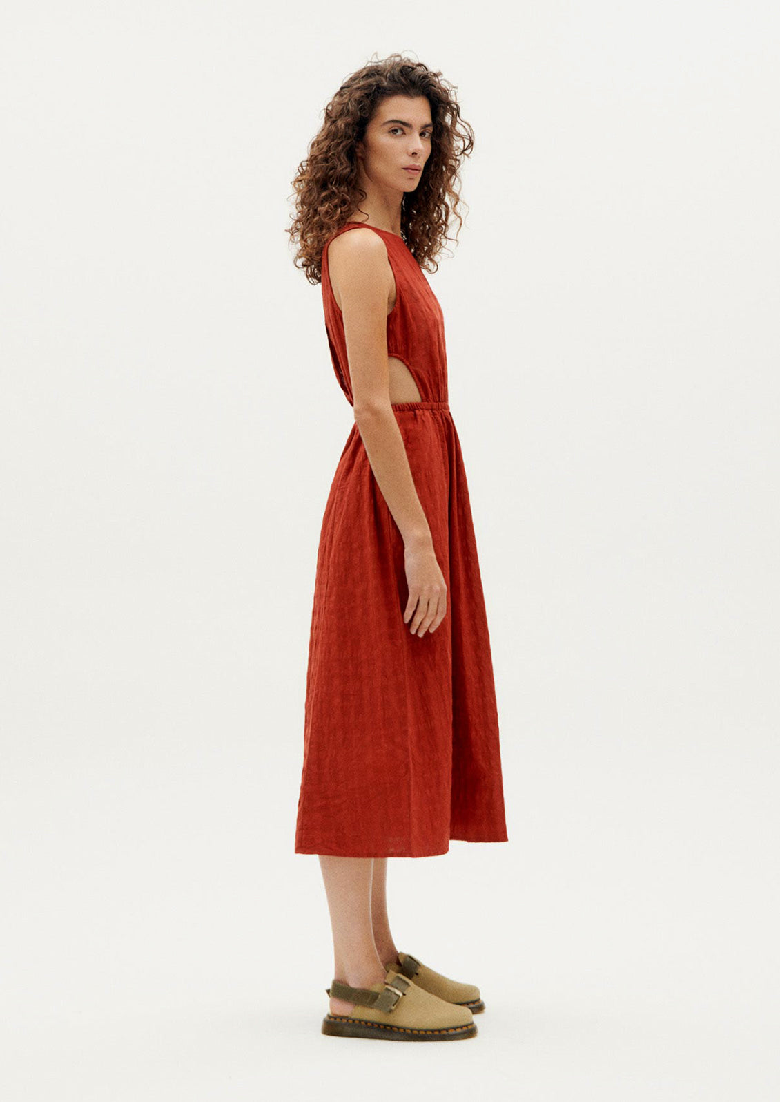 Kin Dress in Red Cuadrito