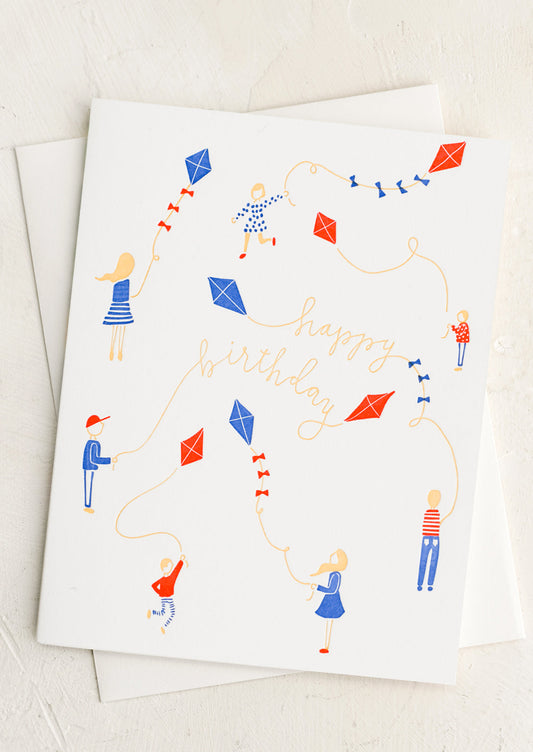 Kites Birthday Card