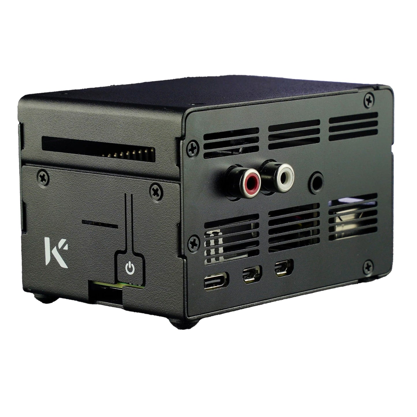 KKSB Case for Raspberry Pi 5 and Raspberry Pi DAC+ and DAC Pro Sound Cards